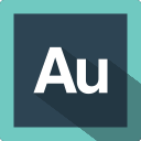 adobe, audition, design, extension, file, format, software svg vector icon