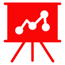analytics, file, graph, presentation svg vector icon