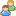 forum, friends, group, people, users icon