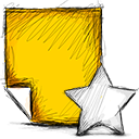 note,unstarred icon
