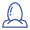 celebration day, christianity, easter, egg, holiday, line, spring svg vector icon