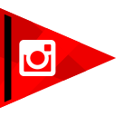 instagram, media, online, social svg vector icon
