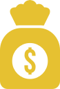 bag, business, money, payment, profit svg vector icon