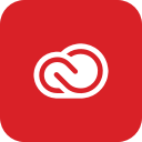 adobe, creativecloud, rounded svg vector icon