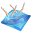swimming,synchronized icon