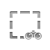 selection,rectangular,binoculars icon