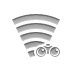 broadband,binoculars icon