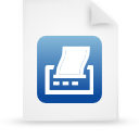 blue, document, file, paper icon