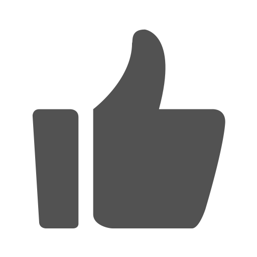 Upvote svg vector icon