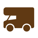solid, tourism, travel, truck svg vector icon