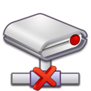 drive, error, network icon
