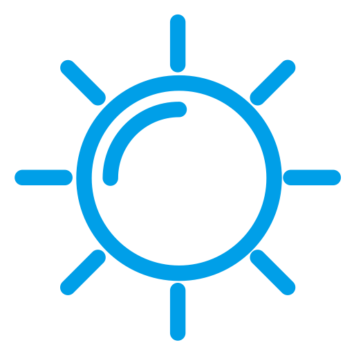 A Sunny Day svg vector icon