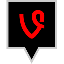 brand, logo, social, vine svg vector icon
