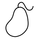 bladder, gall, organs svg vector icon