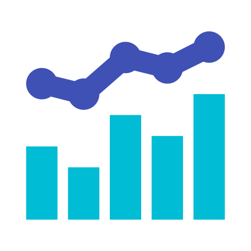 Combo Chart svg vector icon