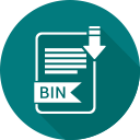 bin, document, extension, folder, paper svg vector icon