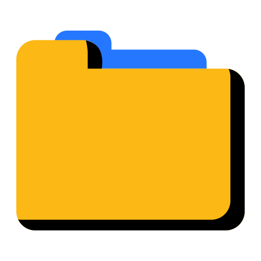 Folder svg vector icon