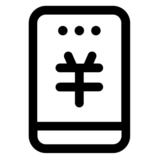 Cellular Phone Replenishing svg vector icon
