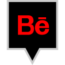 behance, brand, logo, social svg vector icon