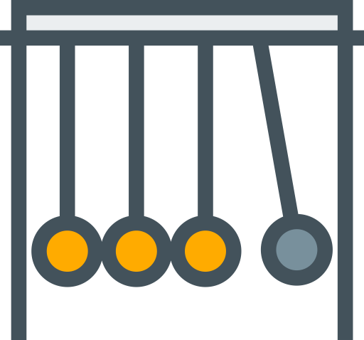 Newton #039;s Cradle svg vector icon