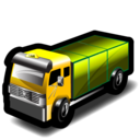 lorry, taxi icon
