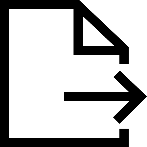 Export Operation svg vector icon