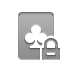 game,card,club,lock icon