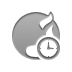 burn,disk,clock icon