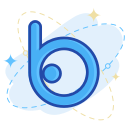 badoo, media, social svg vector icon
