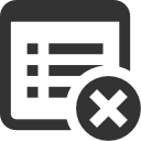 delete,property icon