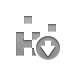 raster,down icon
