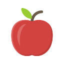 apple, education, learn, school, student, study svg vector icon
