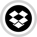 dropbox, logo, media, social svg vector icon