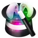 hat, magic, rabbit icon