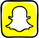 camera, communication, file sharing, ghost, media, snapchat, social, social media svg vector icon