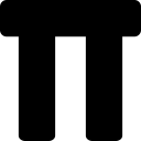 calculator, math pi, mathematics, pi, pi sign svg vector icon