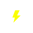 lightning svg vector icon