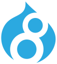 cms, code, development, drupal, logo, web svg vector icon