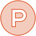 line, producthunt, social, transparent svg vector icon