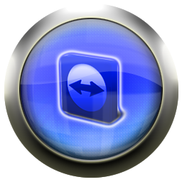 blue,teamviewer icon