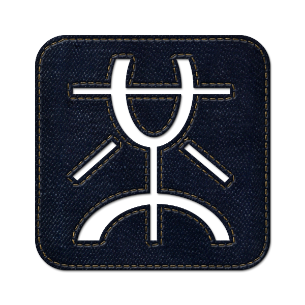 denim,jean,social,mister,wong,logo,square icon
