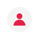 person, pinterest, profile, user svg vector icon