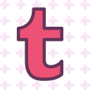 brand, logo, network, social, tumblr svg vector icon