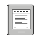 ebook, journey, kindle, novel, read, reading, travel svg vector icon