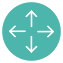 circle, content, expand, move svg vector icon
