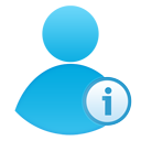info, user icon