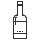 alcohol, beer, beverage, bottle, drink, wine svg vector icon