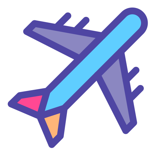 Aircraft svg vector icon