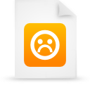 file,document,paper,orange icon