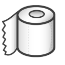 toilet,paper,file,document icon